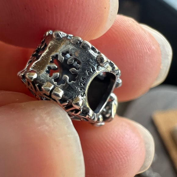 Icy Snowflake Drop Charm - Picture 6 of 8